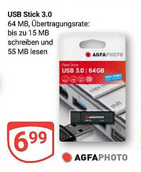 USB Stick 3.0 von AGFA PHOTO - 64 GB