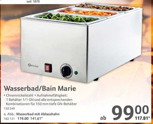 Wasserbad/Bain Marie