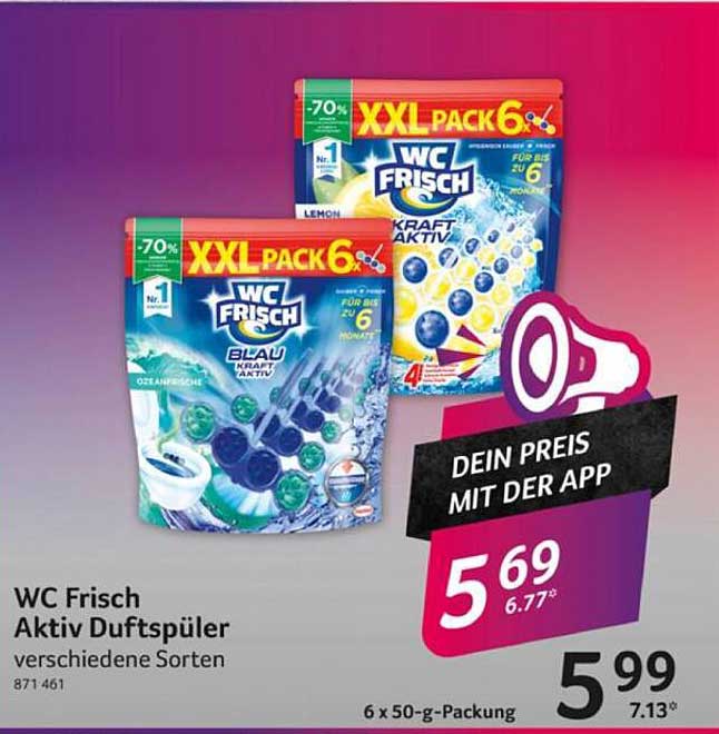 WC Frisch Aktiv Duftspüler - verschiedene Sorten