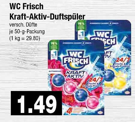WC Frisch Kraft-Aktiv-Duftspüler