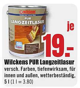 Wilckens PUR Langzeitslasur
