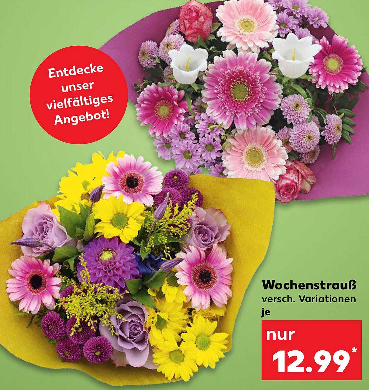 Wochenstrauß versch. Variationen je
