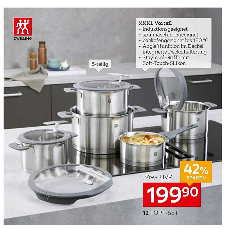 12-teiliges Topf-Set von Zwilling – jetzt stark reduziert!