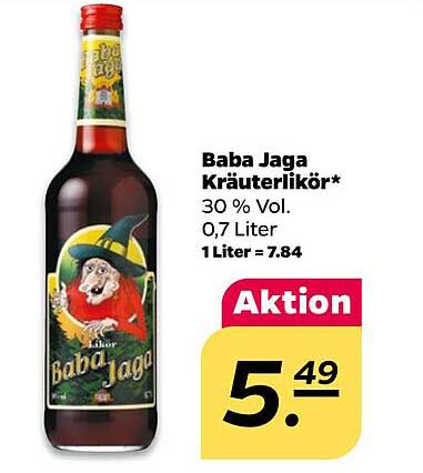 Baba Jaga Kräuterlikör 30 % Vol. 0,7 Liter
