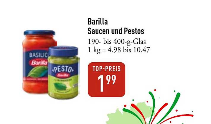 Barilla Saucen und Pestоs
