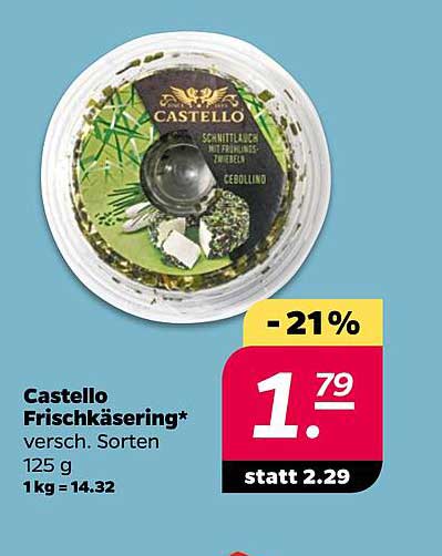 Castello Frischkäse mit Schnittlauch 125 g
