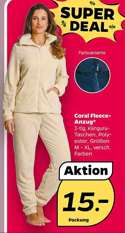 Coral Fleece-Anzug