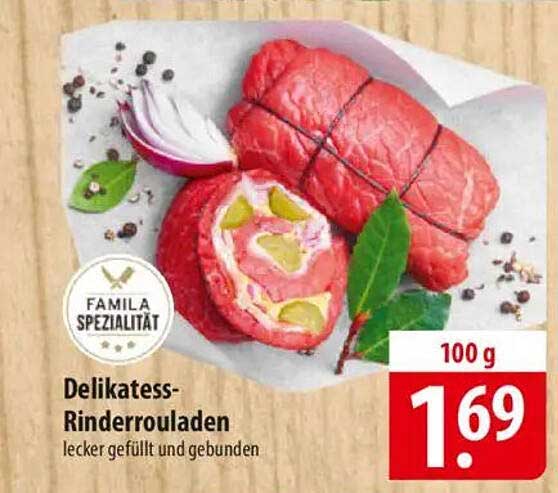 Delikates-Rinderrouladen - lecker gefüllt und gebunden