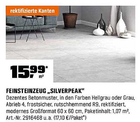 FEINSTEINZEUG „SILVERPEAK“