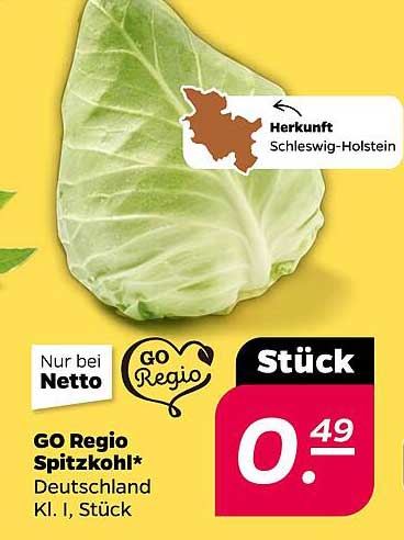 GO Regio Spitzkohl* Deutschland Kl. I, Stück