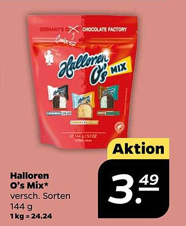 Halloren O’s Mix - verschiedene Sorten 144 g