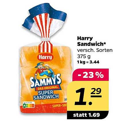 Harry Sandwich - Das Original Super Sandwich, 375 g