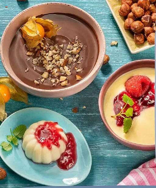 Himmlische Desserts – Vollmundiger Schokoladenpudding und fruchtige Varietäten