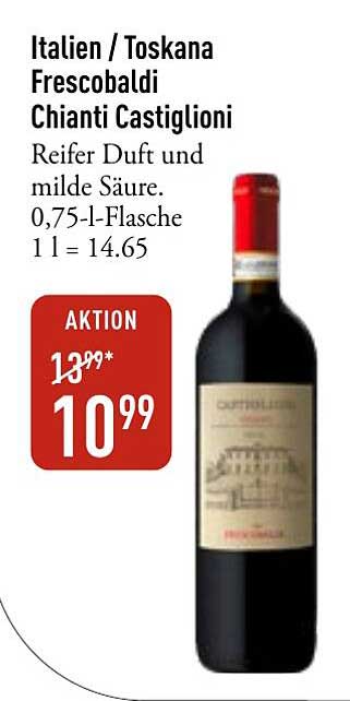 Italien / Toskana Frescobaldi Chianti Castiglioni