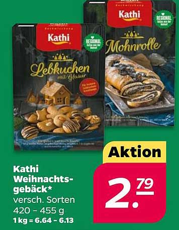 Kathi Weihnachtsgebäck - verschiedene Sorten 420 - 455 g