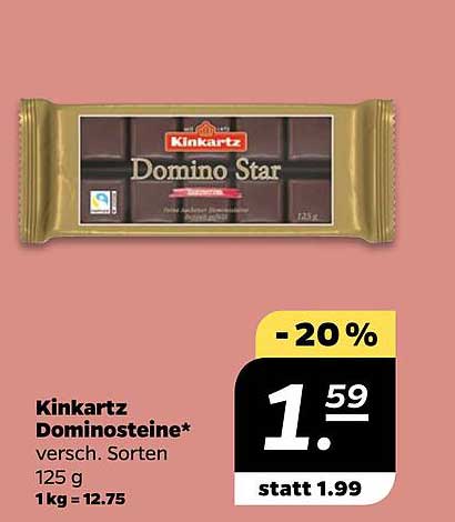 Kinkartz Domino-Stern, 125 g