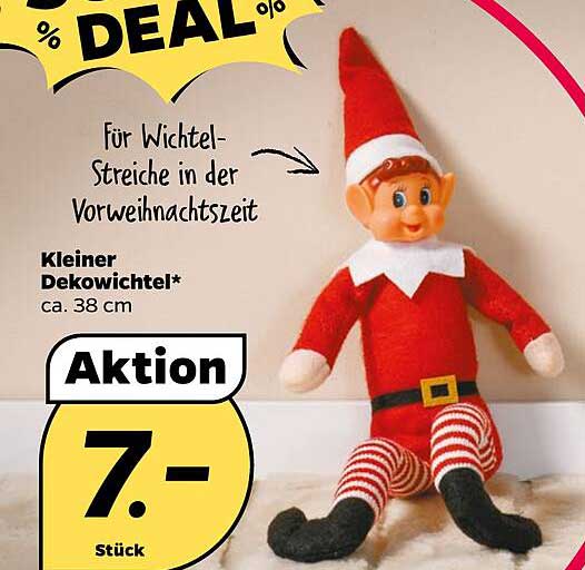 Kleiner Dekowichtel* ca. 38 cm