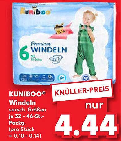 KUNIBOO® Windeln - Premium Windeln in verschiedenen Größen