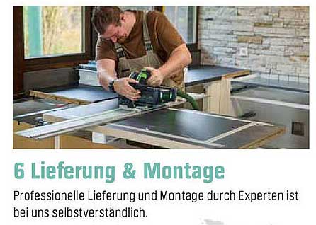 Lieferung & Montage durch Experten