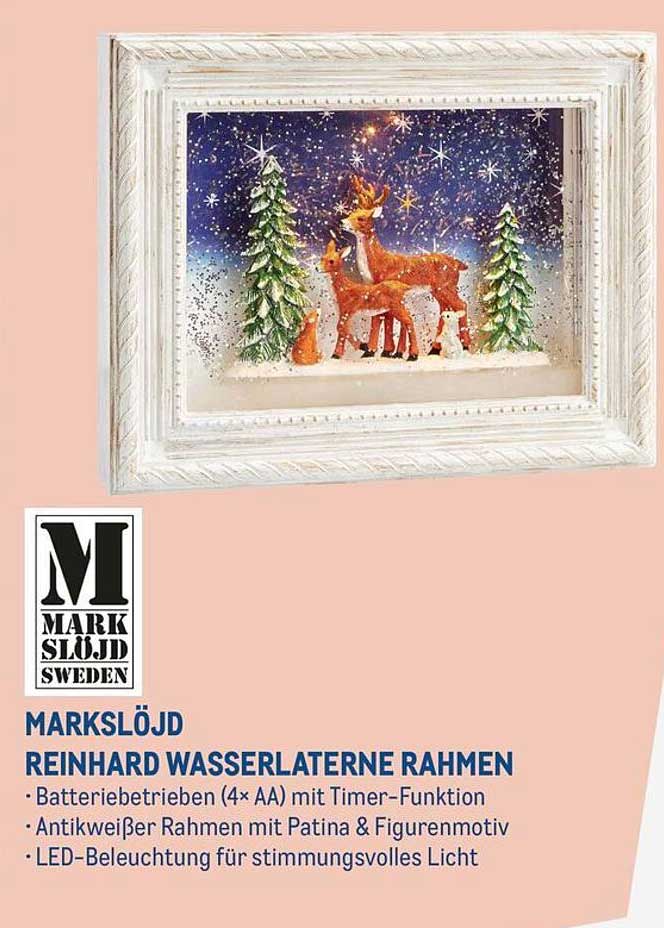 MARKSLÖJD REINHARD WASSERLATERNE RAHMEN