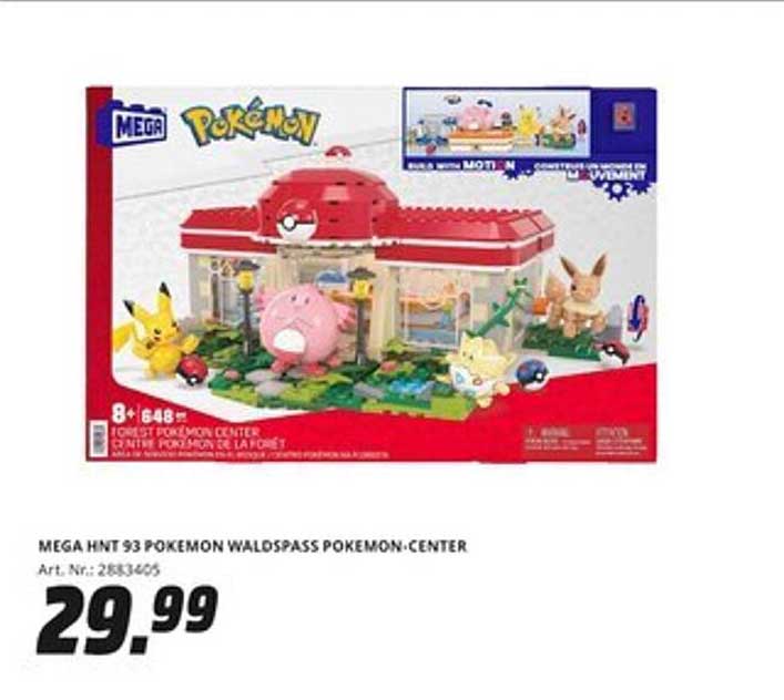 MEGA HNT 93 POKEMON WALDSPASS POKEMON-CENTER