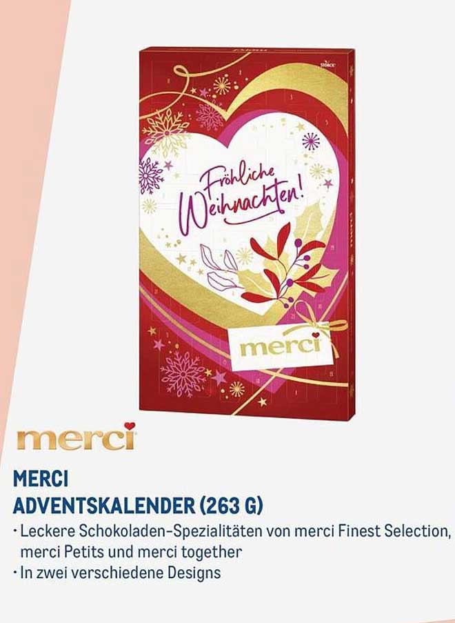 MERCI ADVENTSKALENDER (263 G)