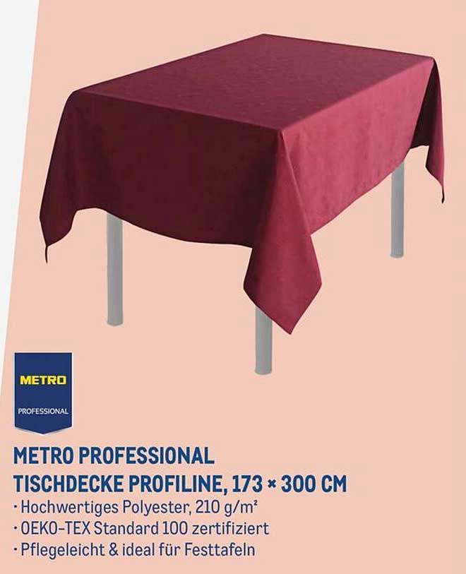METRO PROFESSIONAL Tischdecke Proline, 173 × 300 cm