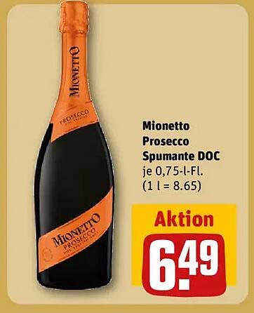 Mionetto Prosecco Spumante DOC 0,75 l