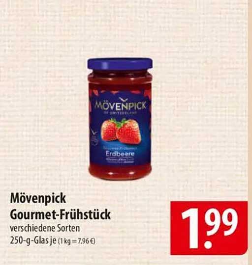Mövenpick Gourmet-Frühstück Erdbeere 250 g