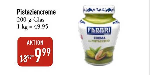 Pistaziencreme 200-g-Glas von Fabbri