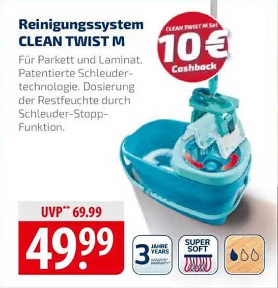 Reinigungssystem CLEAN TWIST M
