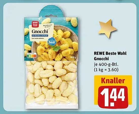 REWE Beste Wahl Gnocchi 400 g