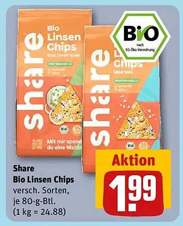 Share Bio Linsen Chips
