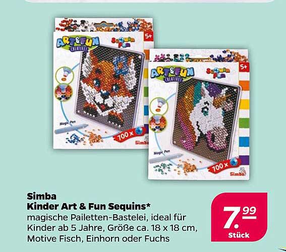 Simba Kinder Art & Fun Sequins
