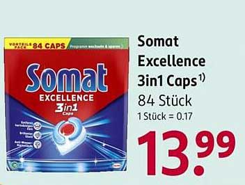 Somat Excellence 3in1 Caps, 84 Stück