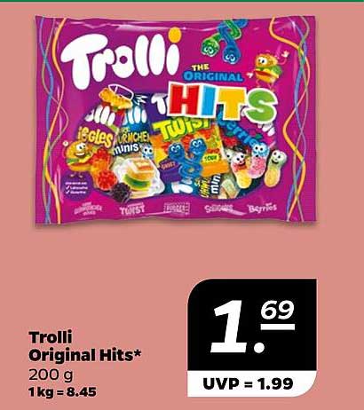 Trolli Original Hits 200 g