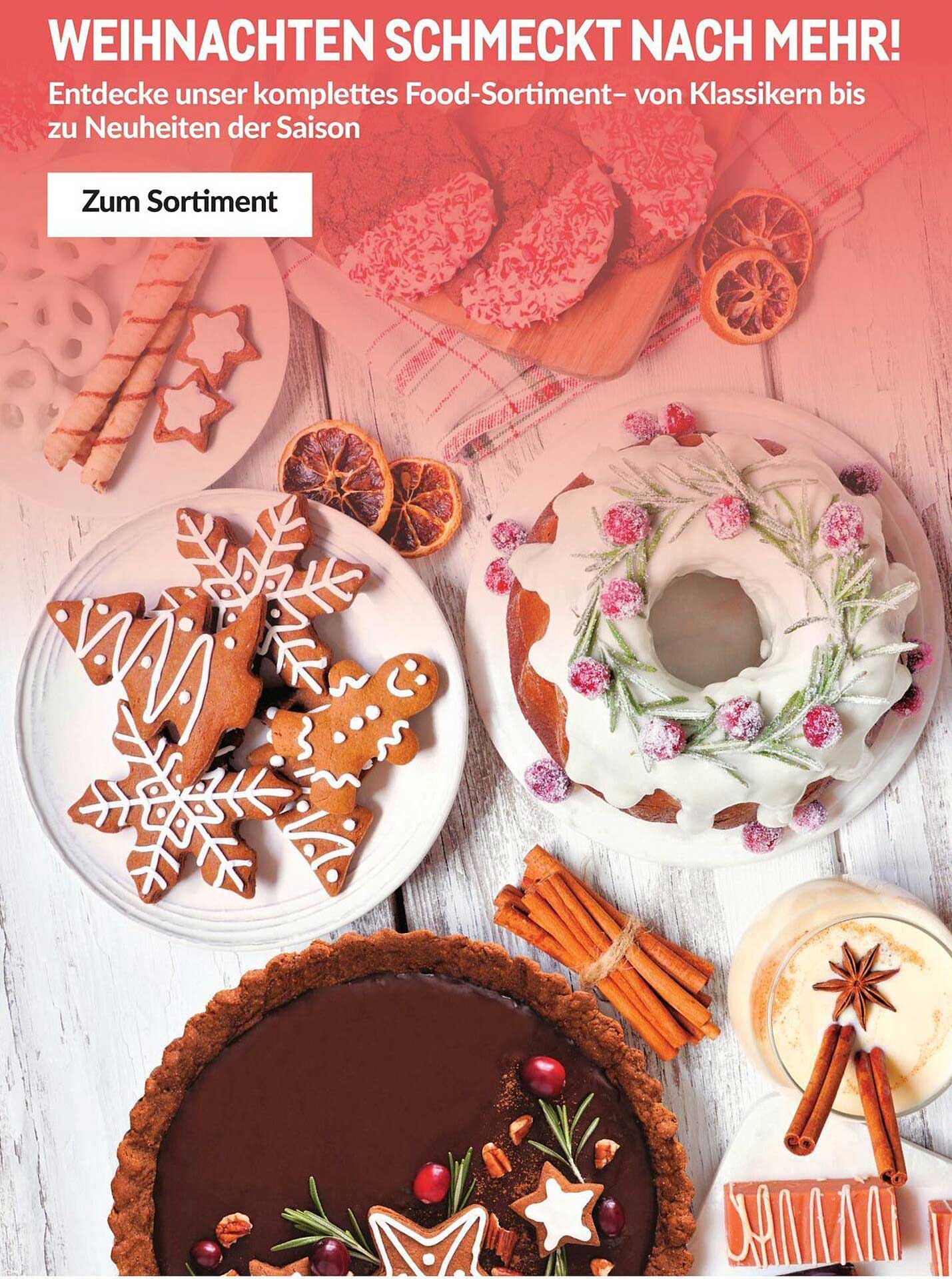 WEIHNACHTEN SCHMECKT NACH MEHR! - Entdecke unser komplettes Food-Sortiment