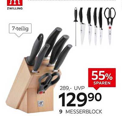 ZWILLING 7-teiliges Messerblock-Set