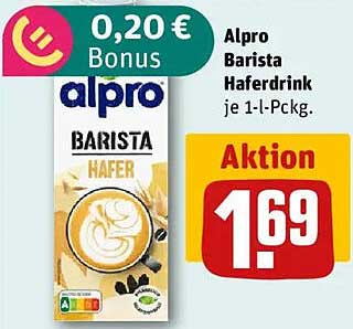 Alpro Barista Haferdrink 1-L-Pckg