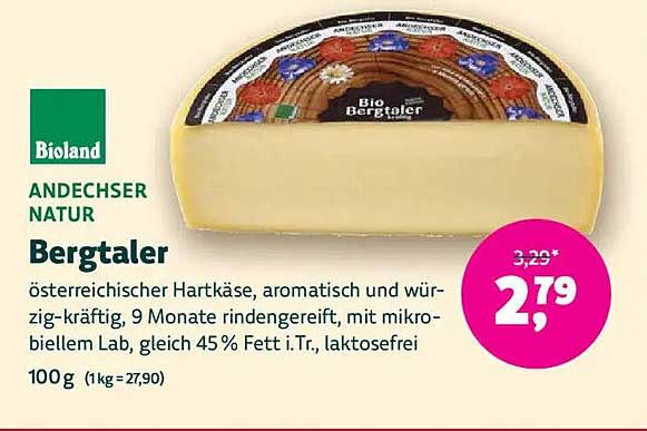 Bergtaler – Österreichischer Hartkäse, aromatisch und würzig-kraftig