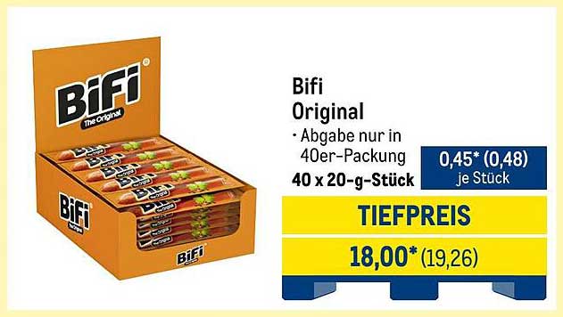 Bifi Original, 40er-Packung