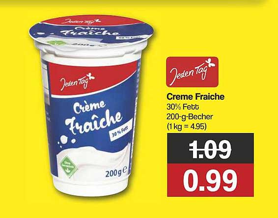 Creme Fraîche 30% Fett, 200-g-Becher