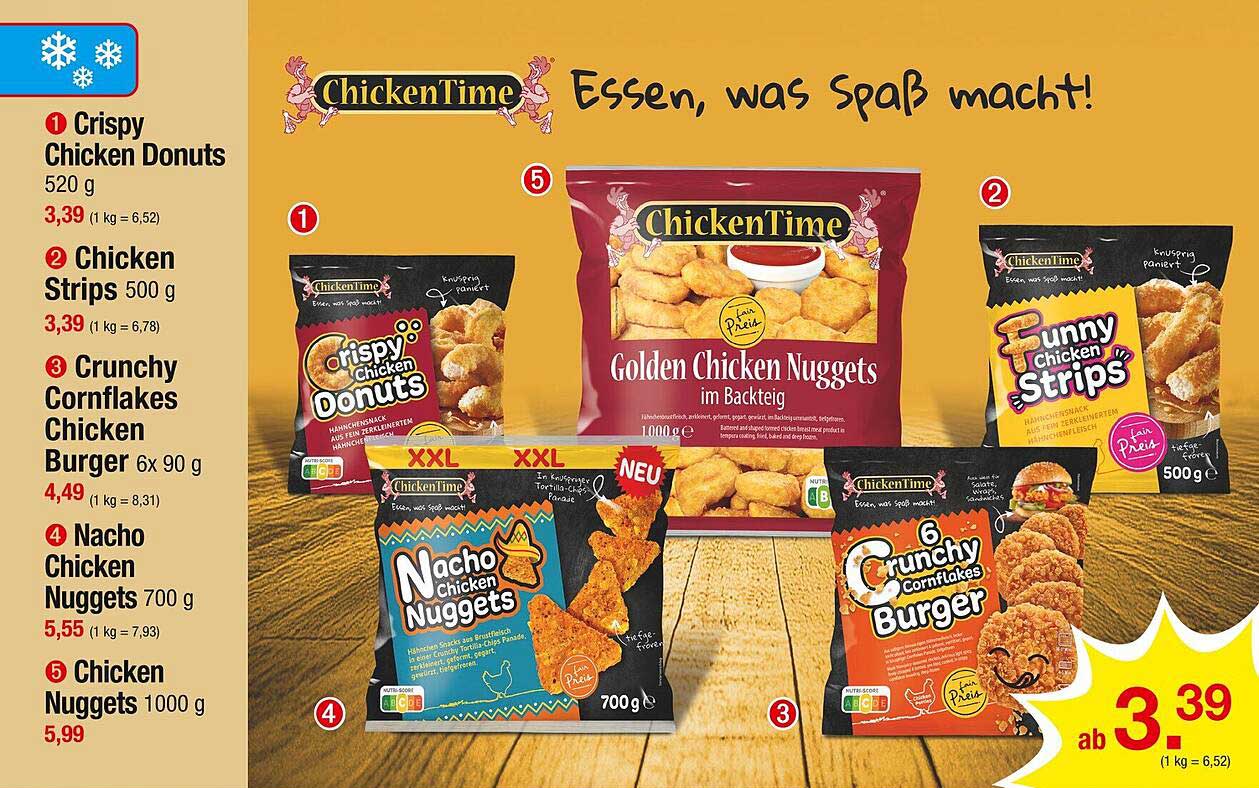 Crispy Chicken Donuts 520 g