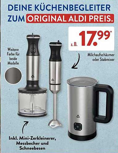 Deine Küchenbegleiter zum Original Aldi Preis.