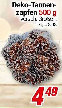 Deko-Tannenzapfen 500 g