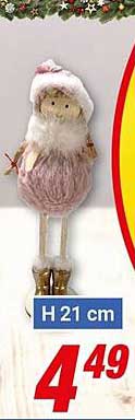 Dekorative Weihnachtsfigur, Höhe 21 cm - jetzt für nur 4,49 €!