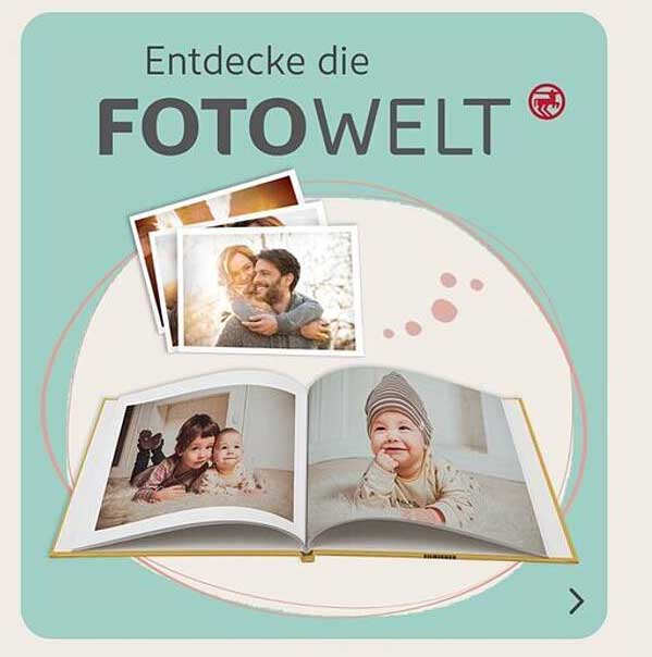 Entdecke die Fotowelt bei Rossmann!