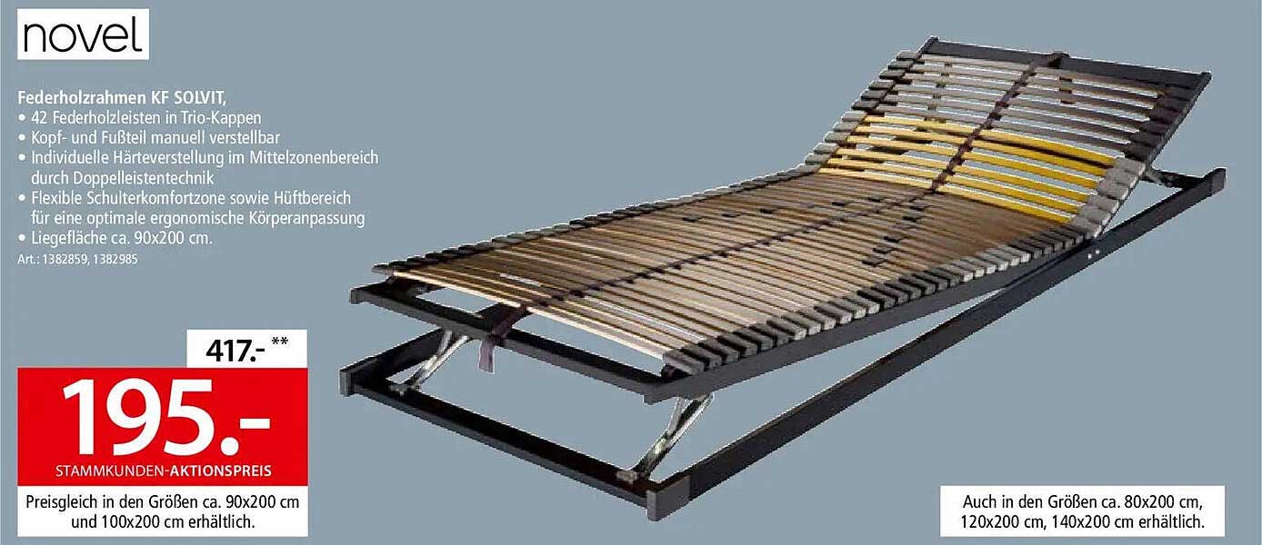 Federholzrahmen KF SØLVIT