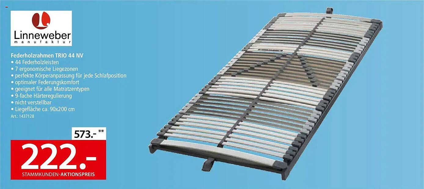 Federholzrahmen TRIO 44 NV