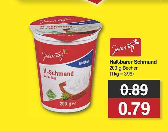 Haltbarer Schmand 200-g-Becher